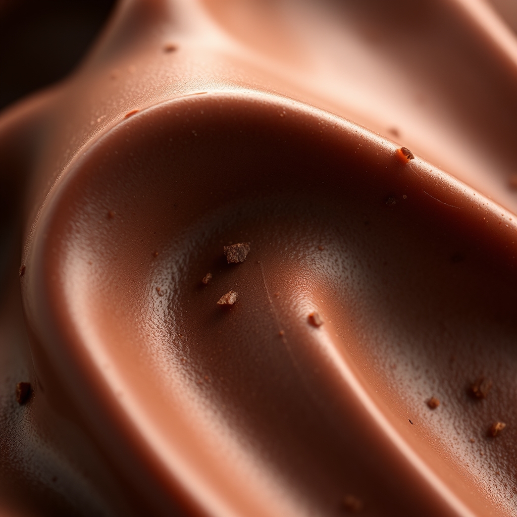 Dark Chocolate — macro texture