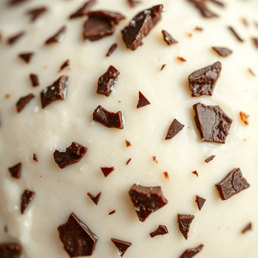 Stracciatella — macro texture