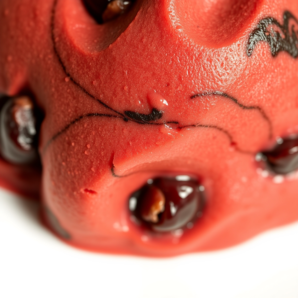 Espresso Cherry — macro texture